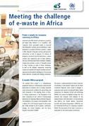 Meeting the challenge of e-waste in Africa