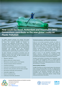 How could the Basel, Rotterdam and Stockholm (BRS) Conventions contribute to the new global treaty on Plastic Pollution